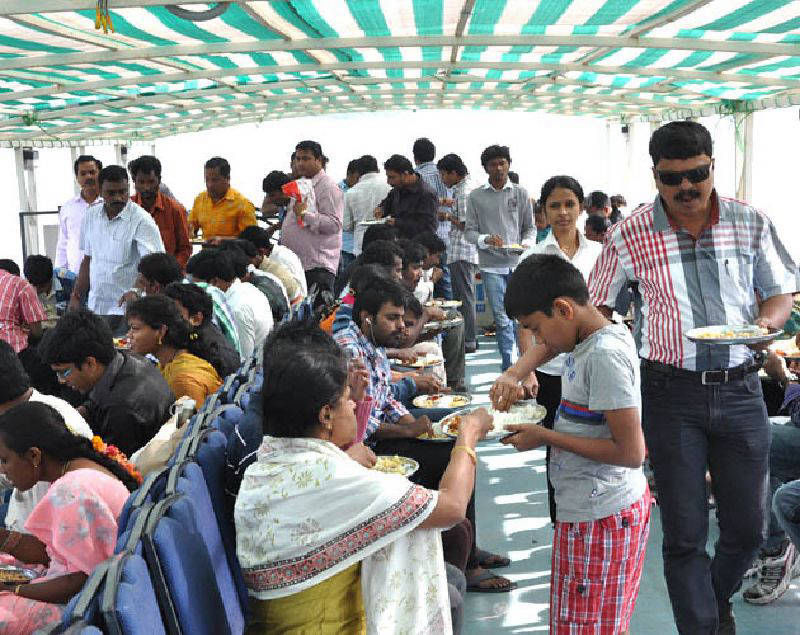 Papikondalu Boat Top View